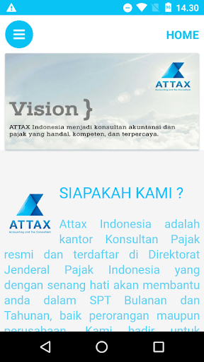 Android application Attax Indonesia screenshort