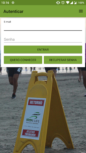 Android application Iron Life screenshort