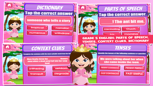 Princess Fifth Grade Games Screen 3