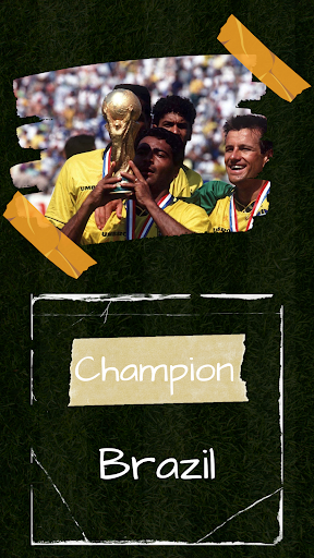 Android application World cup history screenshort