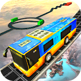 Impossible Sky Bus Driving Simulator Tracks 2018 icon