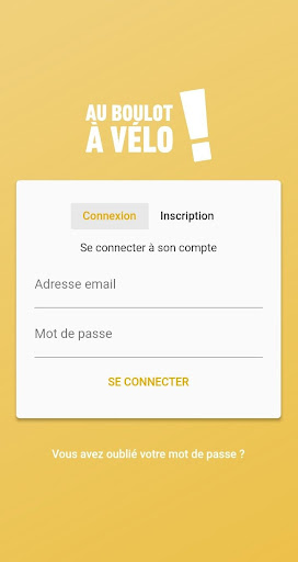 Android application Au Boulot à Vélo screenshort