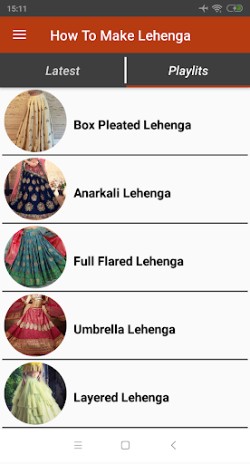 Lehenga Cutting & Stitching Screen 2