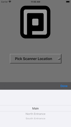 Pickup Control Scanner Screen 2