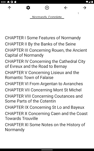 Book, Normandy, Complete Screen 3