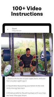 StrongLifts Weight Lifting Log Captura de pantalla