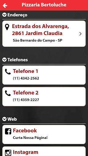 Pizzaria Bertoluche Screen 3