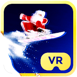 Santa Go Skiing VR icon