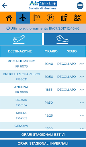 Trapani Airport Screen 2