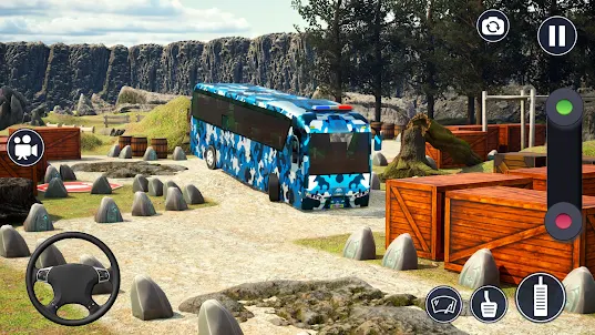 Real Bus Parking Games Sim 3D