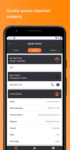 Consent2Go for Staff Screen 3