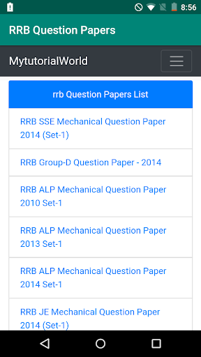 KPCL Question Papers Screen 2