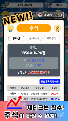 알바왕 김사장 : 사장 키우기 RPG Screen 2