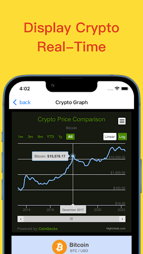 Android application Crypto Market screenshort