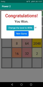 Game 2048 - Brain Challenge