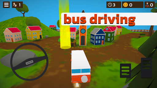 Android application Bus Driving Simulator Game screenshort