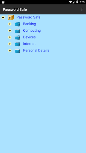 DHQI Password Safe Screen 2