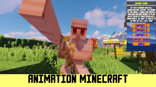 Animation Mod for Minecraft PE Screen 3