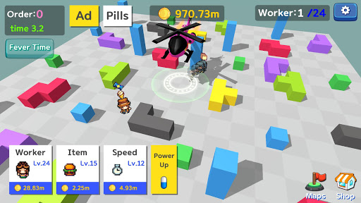 Tiny Delivery Idle Screen 2