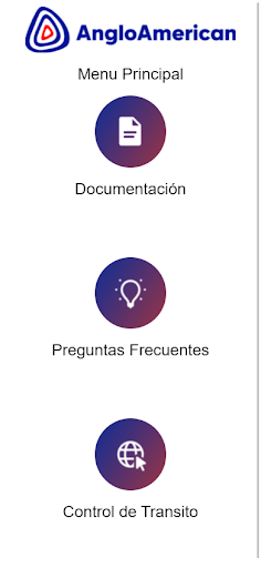 Android application AppReglamentos screenshort