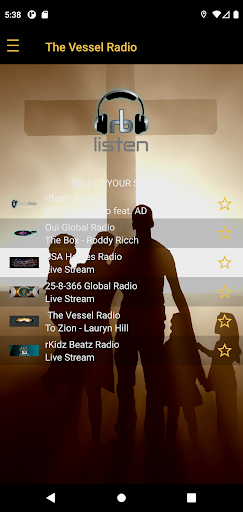 THE VESSEL RADIO Screen 2