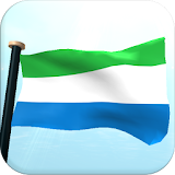 Sierra Leone Flag 3D Free icon