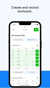 Gymbase: workout planner