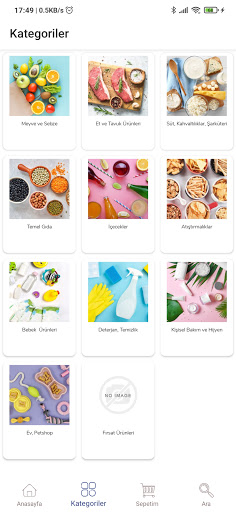 Android application Gürmar Online Market screenshort