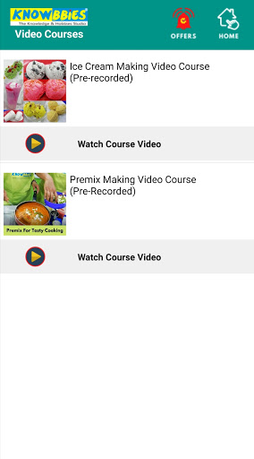 Knowbbies - Video Courses Screen 2