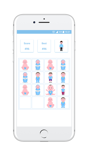 2048 Grow up Screen 2