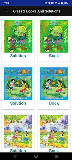 Android application Class 2 All NCERT Books screenshort