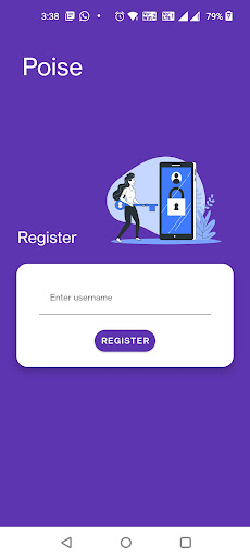 Android application Poise screenshort