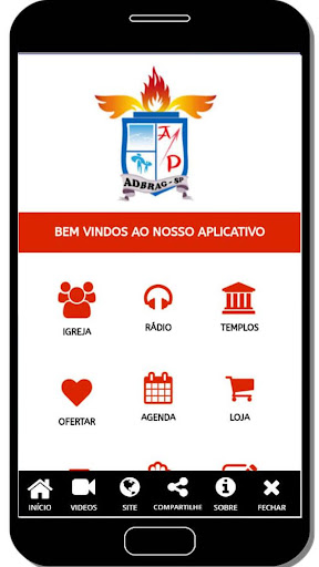 Android application Assembleia de Deus Bragantina screenshort