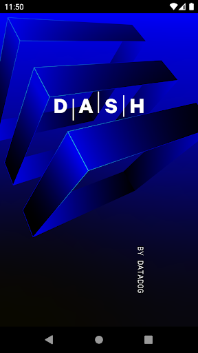 Android application DASH by Datadog screenshort