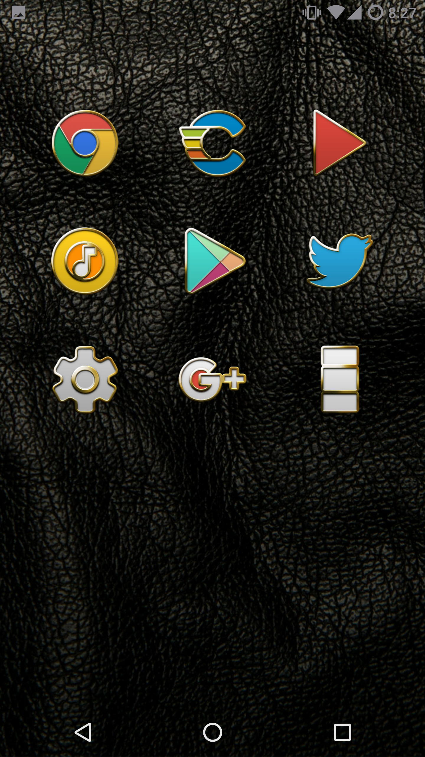 Android application ENAMEL - Icon Pack screenshort