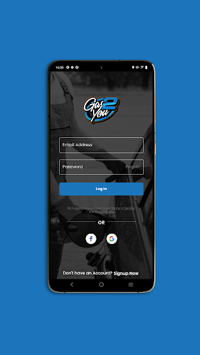 Android application Gas2You screenshort