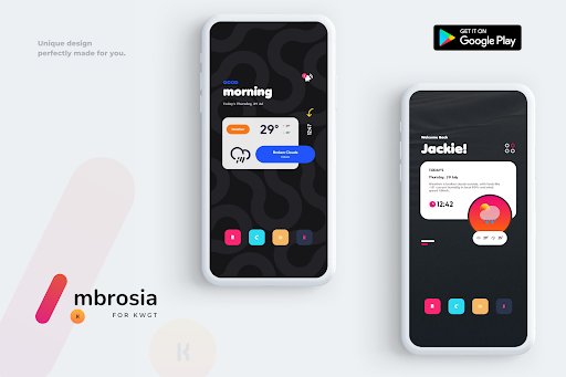 Screenshot of Ambrosia KWGT
