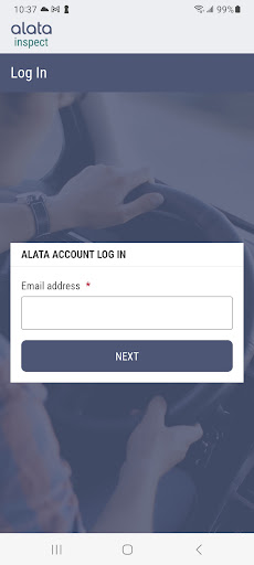 Android application Alata™ Fleet Inspect screenshort