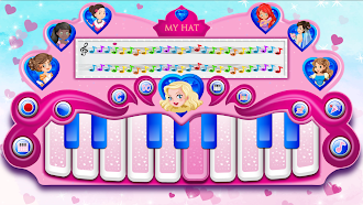 Game screenshot Pink Real Piano Princess Piano apk download