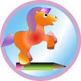 Cute pony icon