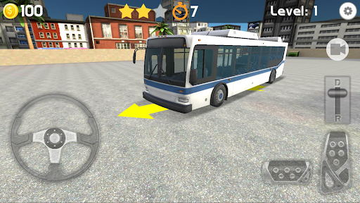 Cidade estacionamento para ônibus 3d::Appstore for