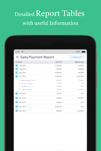 Screenshot of Simple Invoice Manager