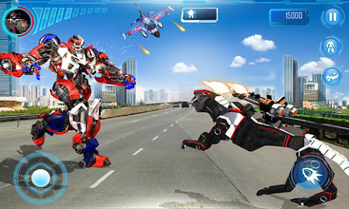 Multi Robot Transform: Jet, Dog, Eagle & Car War v1.3 (Unlocked) Gallery 1
