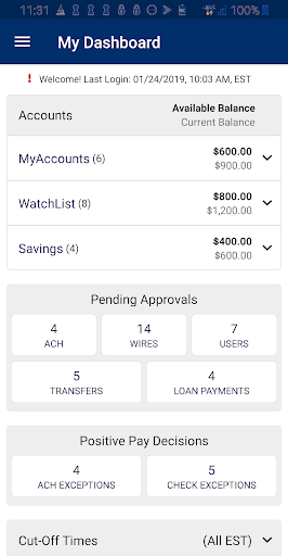 Android application Insight Treasury screenshort