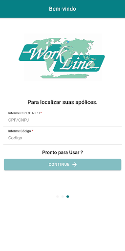 Android application Workline Digital screenshort