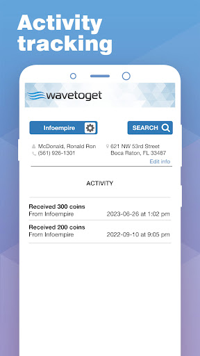 Screenshot of Wave To Get