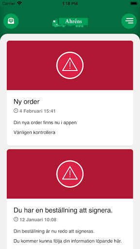 App screenshot