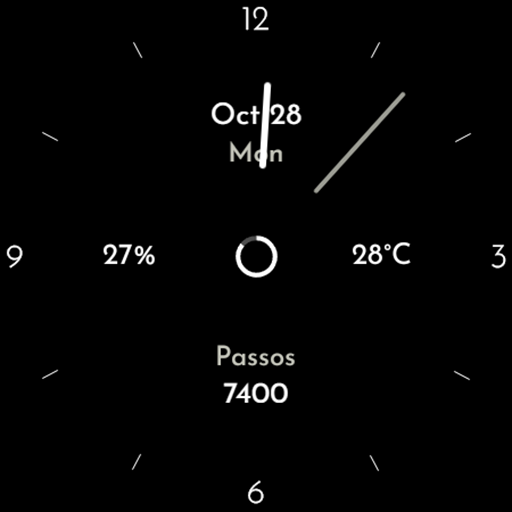 AD mnml classic - Watch Face Logo