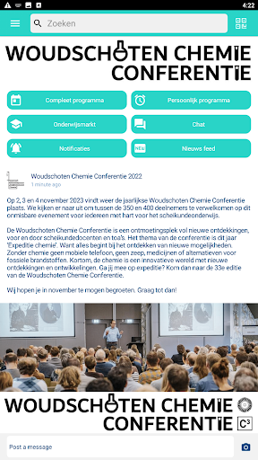 Woudschoten Chemie Conferentie Screen 3