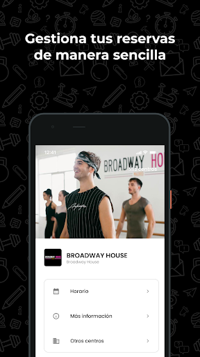 Android application BROADWAY HOUSE screenshort